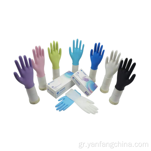 CE FDA μίας χρήσης γάντια χωρίς νιτρίλια